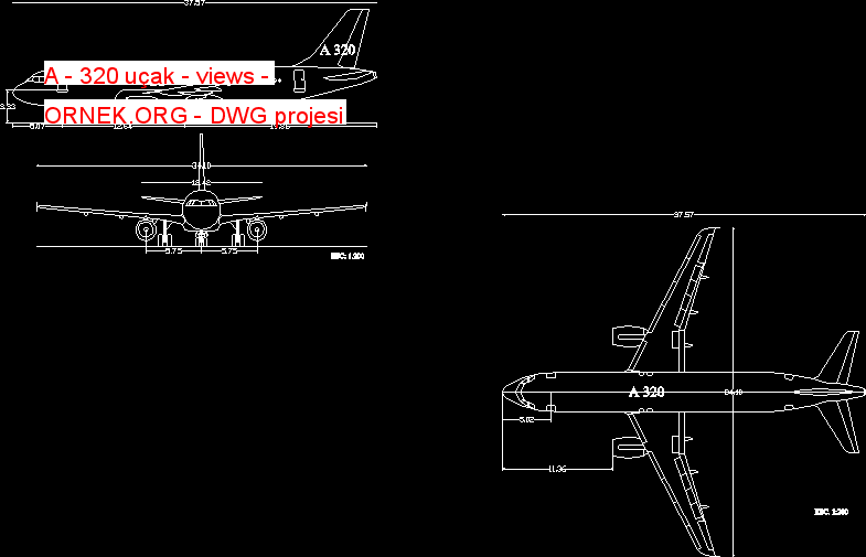 A U Ak Views Dwg Projesi Autocad Projeler