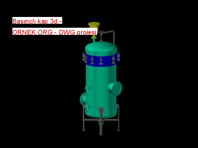 Bas N L Kap D Dwg Projesi Autocad Projeler