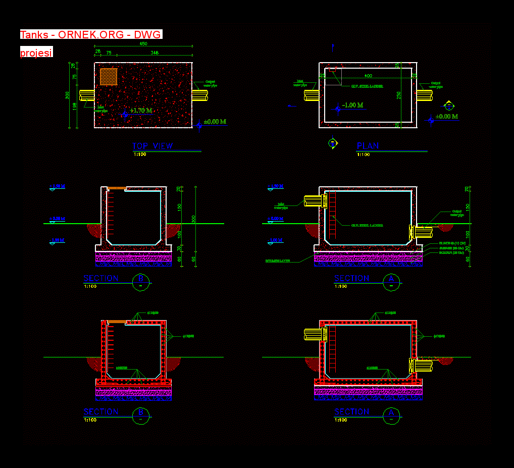 Lpg Depolama Tank Dwg Projesi Autocad Projeler Hot Sex Picture