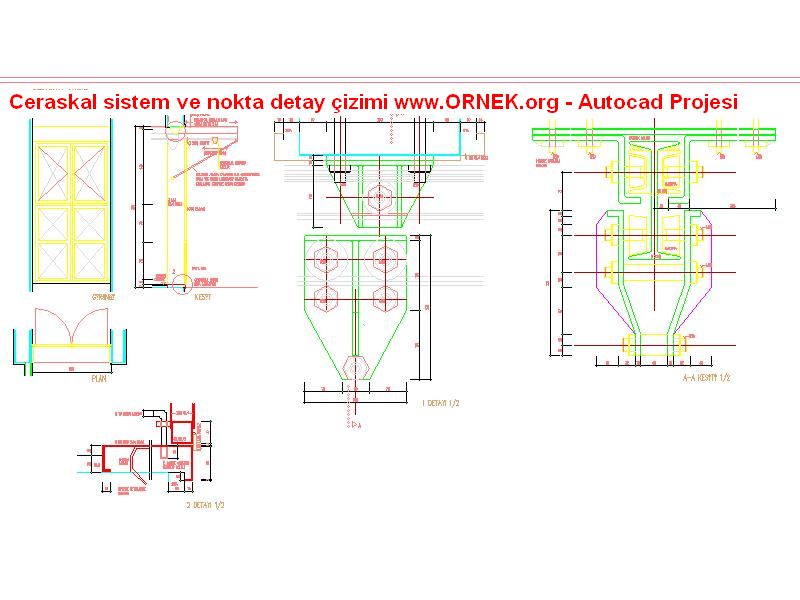 Pencere Sistem Ve Nokta Detaylar Dwg Projesi Autocad Projeler Hot Sex