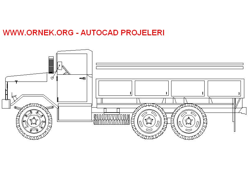 Turuncu Kamyon Dwg Projesi Autocad Projeler Hot Sex Picture