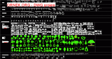 2d cad blokları - çok sayıda ve çeşitli 11.36 MB