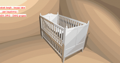 3d bebek beşik
