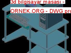 3d bilgisayar masası 173.41 KB