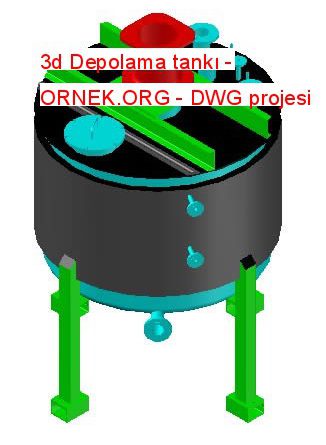 storage tank 3d