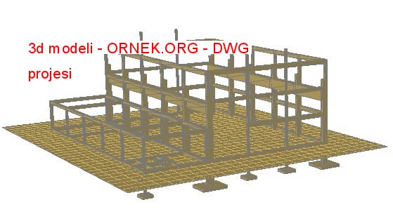 model structural reinforced concrete