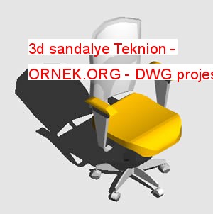 3d sandalye Teknion 114.23 KB