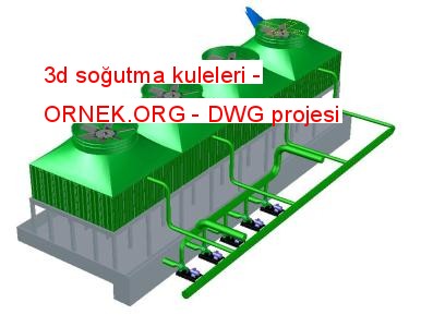 3d cooling towers