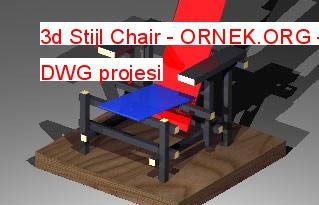 3d Stijl Chair 26.93 KB