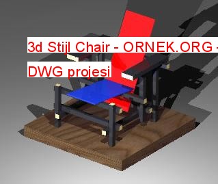 3d Stijl Chair 26.93 KB