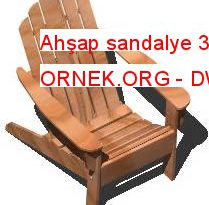 Ahşap sandalye 3d 52.86 KB