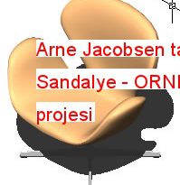 Arne Jacobsen tarafından 3d Sandalye 184.32 KB