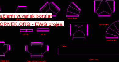 Bağlantı yuvarlak borular 14.19 KB