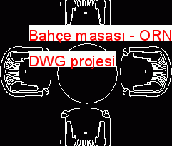 Bahçe masası 31.53 KB