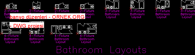 bathroom layouts