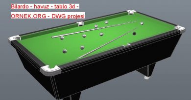 Bilardo - havuz - tablo 3d 300.47 KB