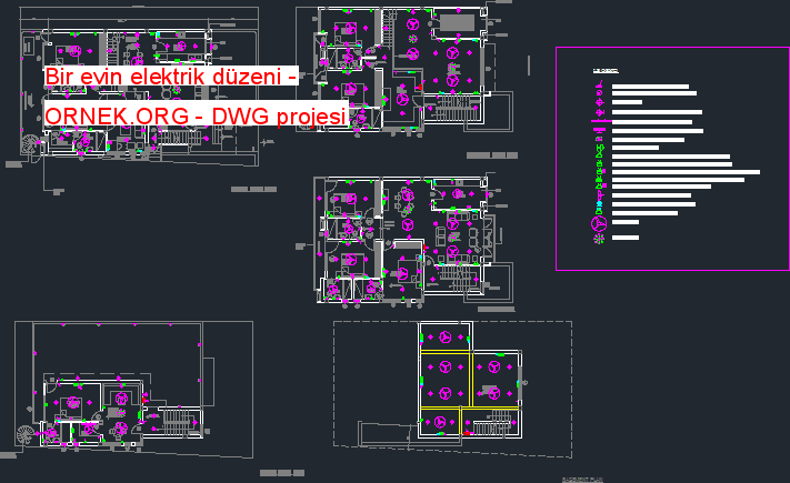 electrical layout of a house