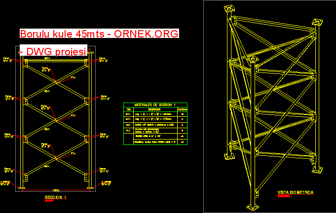 structure en acier
