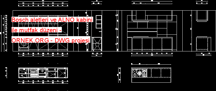 Bosch aletleri ve ALNO kabini ile mutfak düzeni 367.01 KB