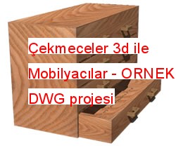 Çekmeceler 3d ile Mobilyacılar 39.32 KB