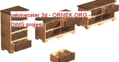 çekmeceler 3d 265.05 KB