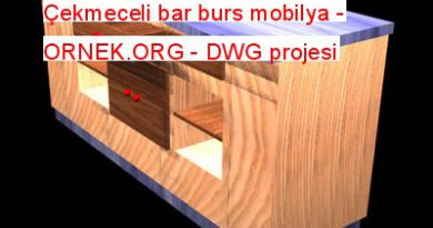 Çekmeceli bar burs mobilya 50.78 KB