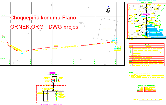 plano of location of choquepiña