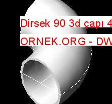 Dirsek 90 3d çapı 4 11.46 KB
