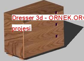 Dresser 3d 28.69 KB