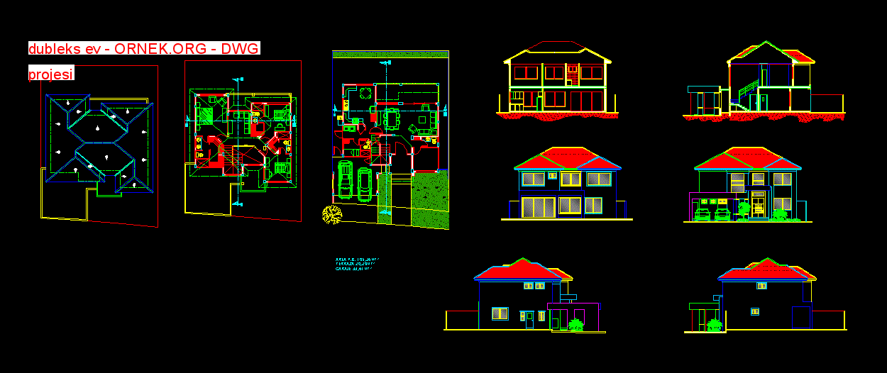 duplex housing
