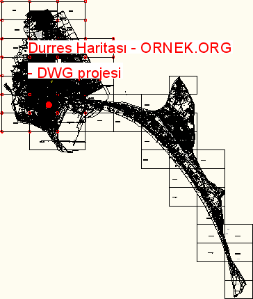 map durres