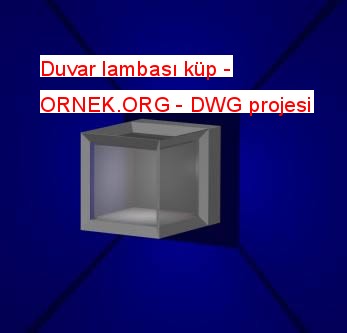 Duvar lambası küp 57.12 KB