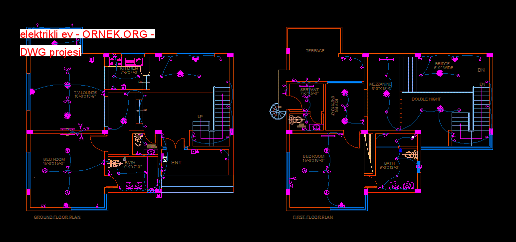 home electrical drawing