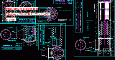 Endüstriyel blower için Sleeve 114.55 KB