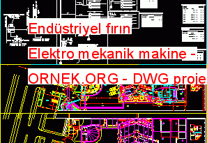 Endüstriyel fırın Elektro mekanik makine 736.40 KB