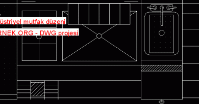 Endüstriyel mutfak düzeni 12.52 KB