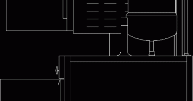 Endüstriyel mutfak düzeni - yandan görünüm 9.32 KB