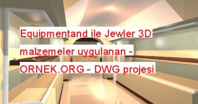 Equipmentand ile Jewler 3D malzemeler uygulanan 1.66 MB