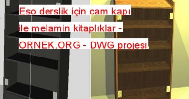 Eso derslik için cam kapı ile melamin kitaplıklar 608.36 KB