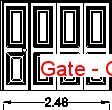 portão