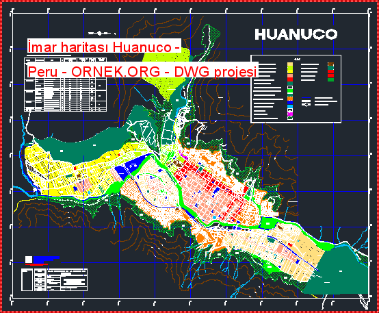 zoning city of huanuco