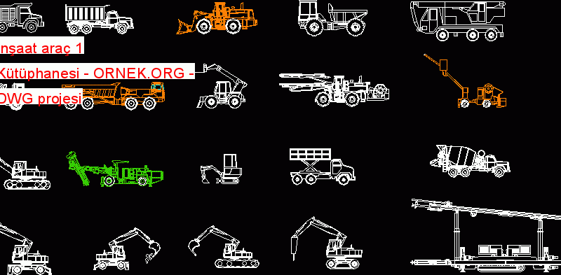 constructions vehicles