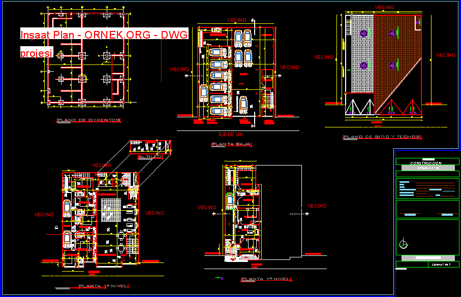 plan of construction