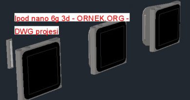 Ipod nano 6g 3d 474.58 KB
