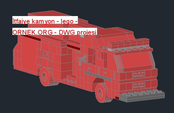 İtfaiye kamyon - lego 870.54 KB