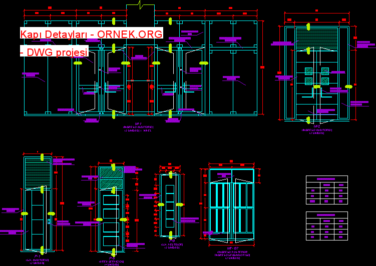 details of doors