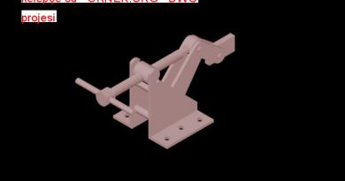clamp 3d arm hinge axis