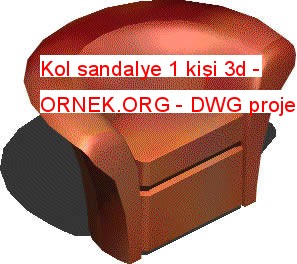 Kol sandalye 1 kişi 3d 26.27 KB