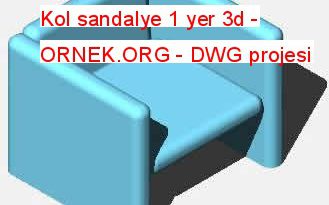 Kol sandalye 1 yer 3d 111.02 KB