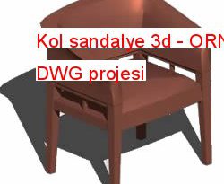 Kol sandalye 3d 42.08 KB